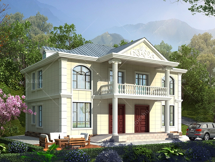 永云新款兄弟合建房屋經(jīng)典實(shí)用雙拼別墅全套設(shè)計(jì)圖紙15.5m×12.5米