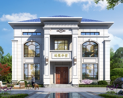 AT2898兩層半復(fù)式客廳新中式鄉(xiāng)村別墅自建房設(shè)計(jì)全套圖紙15X12.3m